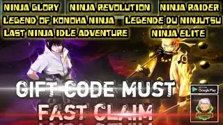 NEW GIFT CODE MUST FAST CLAIM NINJA GLORY / LAST NINJA IDLE ADVENTURE