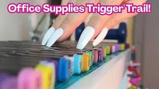 ASMR * NEW Trigger Trail * Office Supplies & Stationery * No Talking