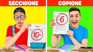 TIPI DI STUDENTI IN CLASSE 📚 A SCUOLA Bravo Studente vs Cattivo Studente Back to School
