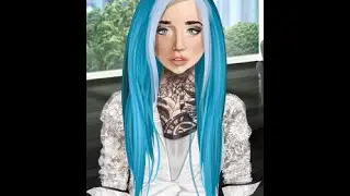 === Stardoll Blue Sea Foam Wig Tutorial ===