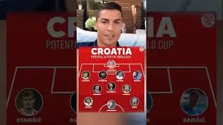 Kroatien Aufstellung WM 2022 🔥#shorts #worldcup2022 #kroatien #wm2022