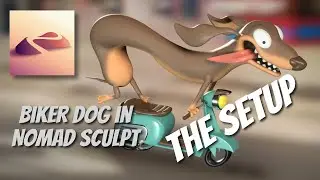 Dog on a Motorbike - The Setup