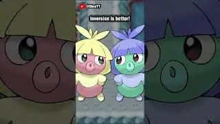 Inverting the Colors of Smoochum and Jynx || #shorts #pokemon #shinypokemon