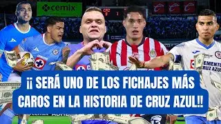 🤑JESÚS OROZCO se CONVERTIRÁ en el SEGUNDO FICHAJE MÁS CARO 💸 en la HISTORIA de CRUZ AZUL🔵⚽️💸🚂