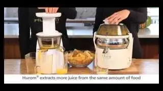 Huron Slow Juicer Fitzsu Demo