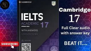 Cambridge 17 listening test 01|Full clear and loud audio with answer key|Latest version..🌸
