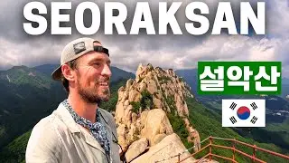 I Hiked Korea's Most Gorgeous Mountain - SEORAKSAN (Bike Touring Korea #35)