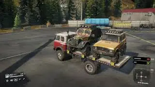 SnowRunner - Zikz 5368 Packed w/ 2 Scouts + Test Drive until Detached