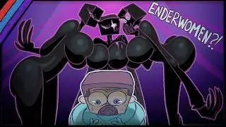 I found a LOT of Female Endermen! Minecraft Animation