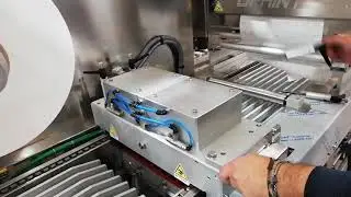 Работа термоформера и смена формата упаковки