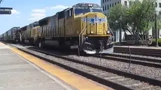 UP freight train Elmhurst, IL 5/23/15 part 1