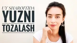 UY SHAROITIDA YUZNI TOZALASH/YUZNI TOZALOVCHI MASKA/YUZNI CHISTKA QILISH/QORA TOCHKGA QARSHI NIQOB
