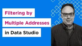 Filtering by multiple addresses in Data Studio