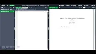 How to Create Bibliography and Cite References in LaTeX   Online LaTeX Editor Overleaf