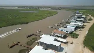 dji mini 3 pro following the boat