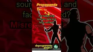 Misrepresentation and cherry-picking of information are common in propaganda #shorts