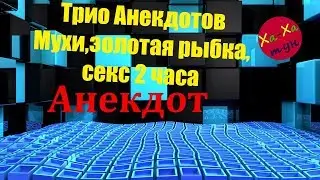 Три Анекдота про хомяка, долгий секс, про мух в супе