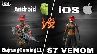 Android VS iOS🥶. 4 kd VS 6 Kd player Full mach 1V1🤯...#tdm