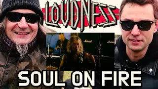 Europeans react to LOUDNESS 『Soul on fire』for the first time