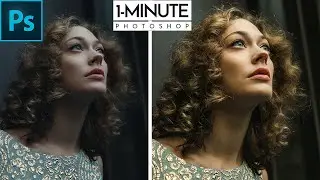 1-Minute Photoshop | Add Lighting Effect in Photoshop | Photoshop manipulation