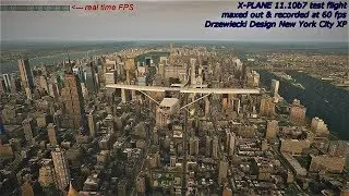 X-PLANE 11.10 NEW BETA | MAX GRAPHIC rec @ 60 FPS
