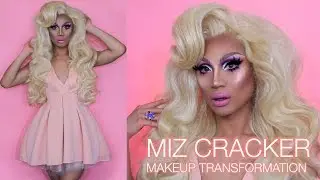 MIZ CRACKER DRAG MAKEUP TRANSFORMATION | RPDR SEASON 10