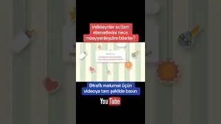Autizmin əlamətləri#autizm #psixoloqmesleheti #keşfet