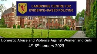 Domestic Abuse and Violence Against Women and Girls course 4-6 Jan 2023