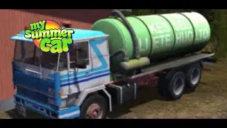 Un día tranquilo comiendo salchicha y trabajando| My summer car #12