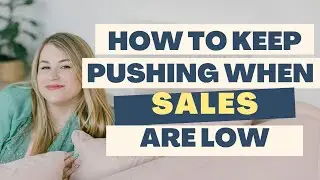 💰 How to keep going when sales are slow & a sneak peak at shop doctor ⚡️