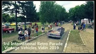3-ти Авто Ретро Парад Видин 2019