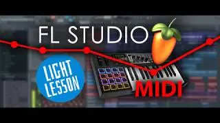 FL Studio 20 уроки на русском - Запись автоматизации с миди клавиатуры 