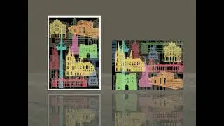 Leinwanddruck Köln I