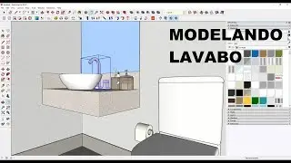 23 - Curso Sketchup - Modelagem lavabo
