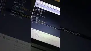 c++ number factorial 