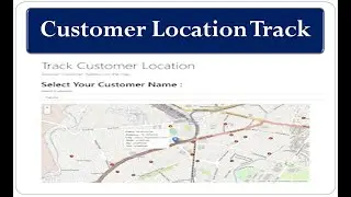 how to make customer location tracker system by web app script
