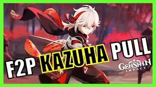 F2P Kazuha Pull (Second Account) - Genshin Impact