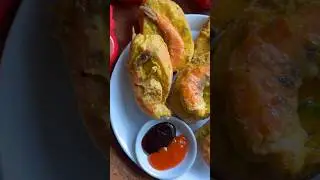 Bánh Mì Chiên Tôm or Vietnamese Fried Shrimp Toast #vietfood #vietnamesefood   #banhmichientom