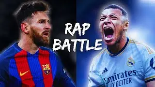 MESSI vs MBAPPE | Football Rap Battle