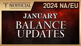 2024 Lost ark - January Balance Update (NA/EU)