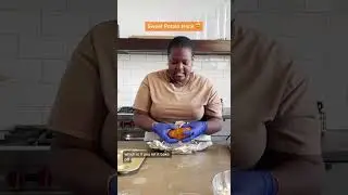 Sweet Potato Peeling Hack 