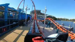 Ice Breaker Front Row 4k 60fps UHD POV SeaWorld Orlando
