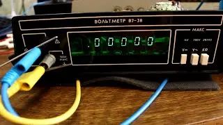 V7-38 Digital Voltmeter - Calibration with REF102B Voltage Reference Source