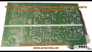 RM1-6753 SDP  HP Laser Printer Power Supply Card Repairs @ Advanced Micro Services Pvt.Lltd.