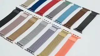 Bracelets connectes milanais for Apple Watch