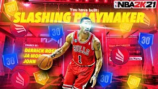 BEST SLASHING PLAYMAKER BUILD IN NBA 2K21 CURRENT GEN | PRIME DROSE BUILD