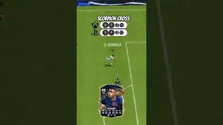 How To Do a SCORPION CROSS In FC24 🦂🦂🦂 #fc24 #skills