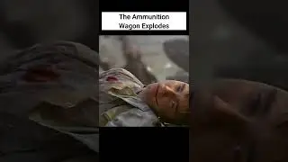 Ammunition Wagon Explodes
