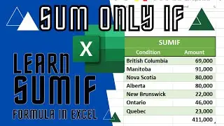 How To Use Sumif Formula In Excel With Example | Sumif Function In Excel Example