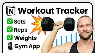 Get Your GYM-TESTED Notion Workout Tracker | Tutorial + Free Template